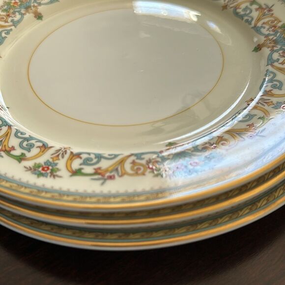 AYNSLEY 8” Henley Bone China Salad Plate (3) - Picture 5 of 7